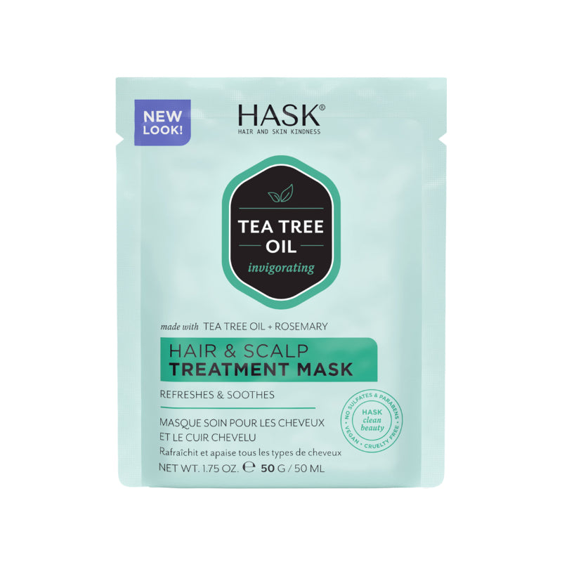 Tratamiento Capilar Árbol de Té Aceite & Romero Cabello 50 g Hask
