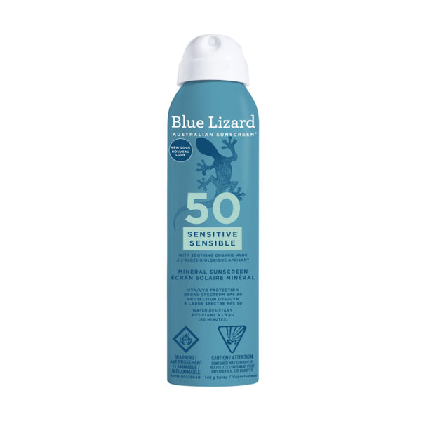 Protector Solar Sensitive en Spray SPF 50 142 g Blue Lizard