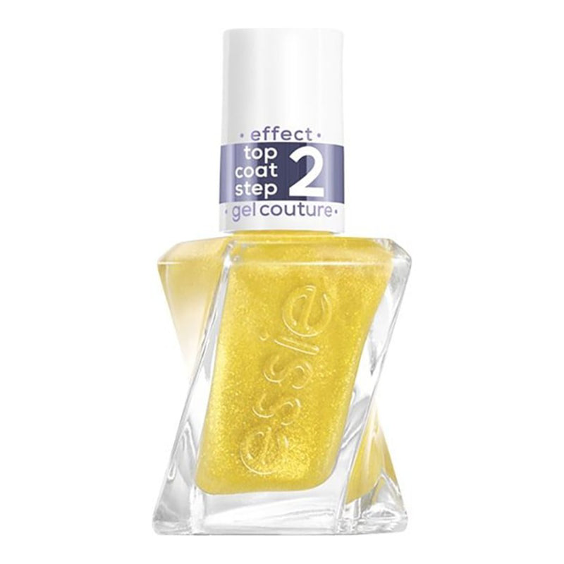 Esmalte Gel Couture Step 2 Top Coat - Crushed Gold Essie