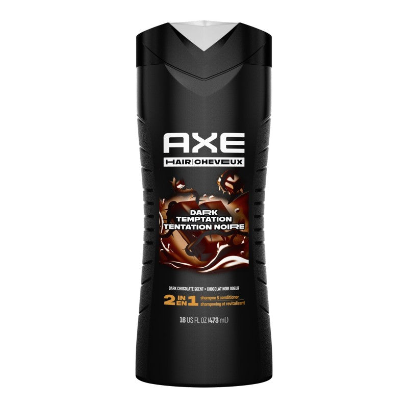 Shampoo y Acondicionador 2 en 1 Dark Temptation 473 ml Axe