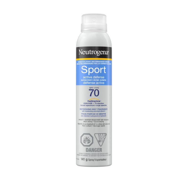 Protector Solar en Spray Corporal Sport Active Defense 141 g Neutrogena