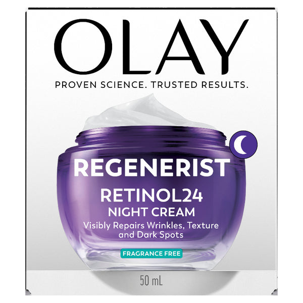 Crema Facial Retinol 24 de Noche 50 ml Olay Regenerist