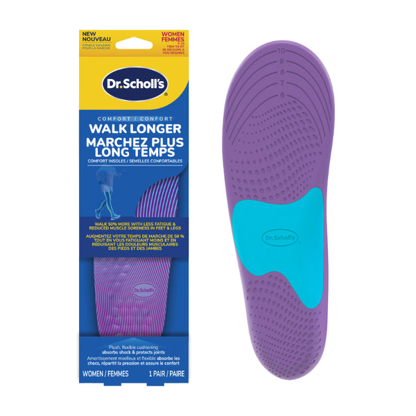 Plantillas Athletic Series Mujer Talla 6-10 DR. SCHOLL