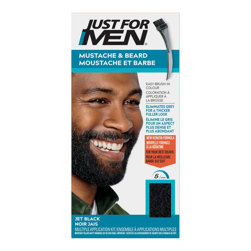 Tintura para Bigote & Barba - Negro Azabache Just For Men