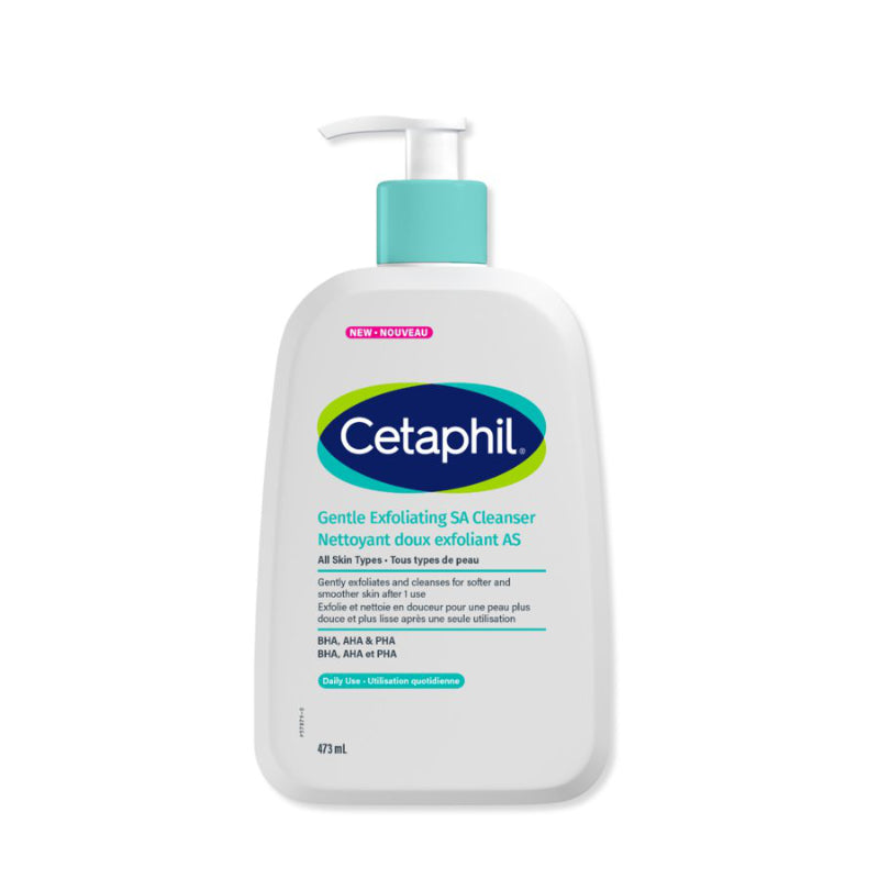 Limpiador Facial Suave Exfoliante SA 473 ml Cetaphil