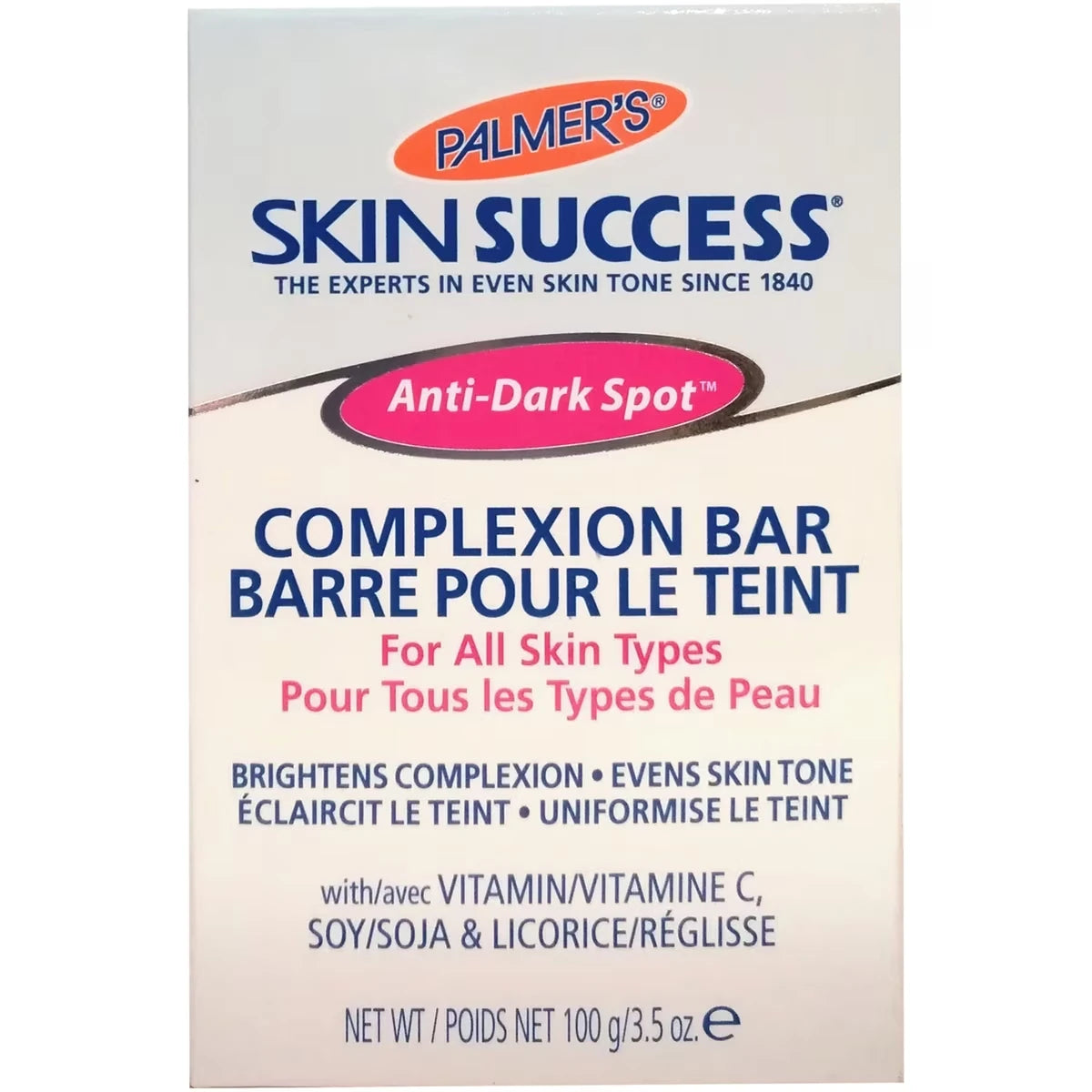 Barra de Jabón Facial Skin Success Palmers