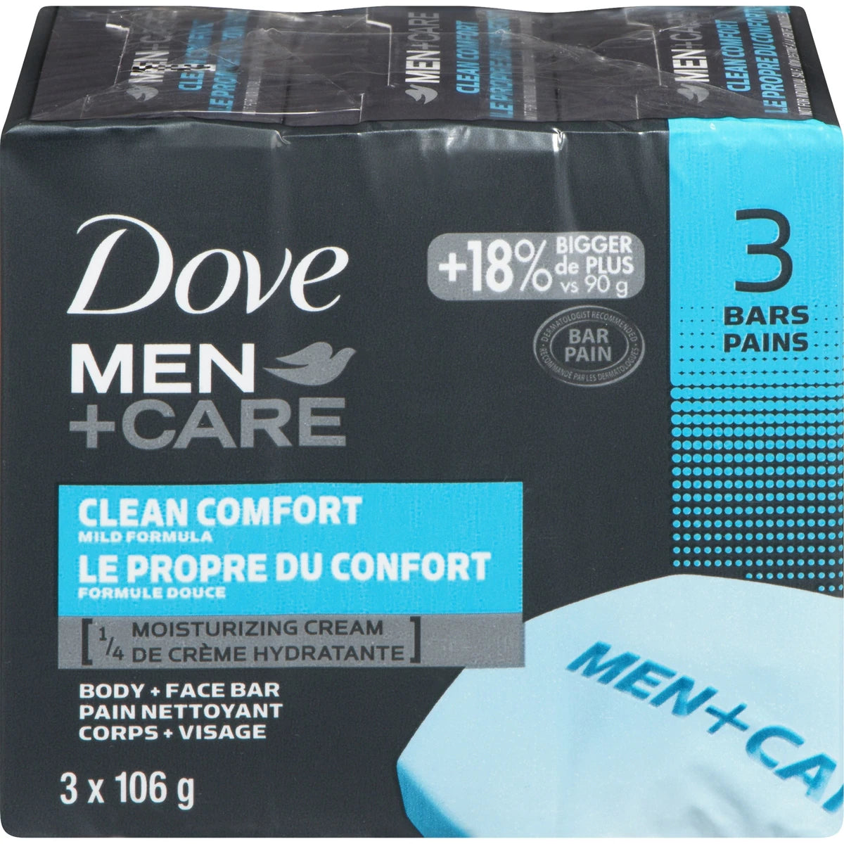 Hidratante Facial Barra Limpiadora para el Cuerpo 106 g Dove