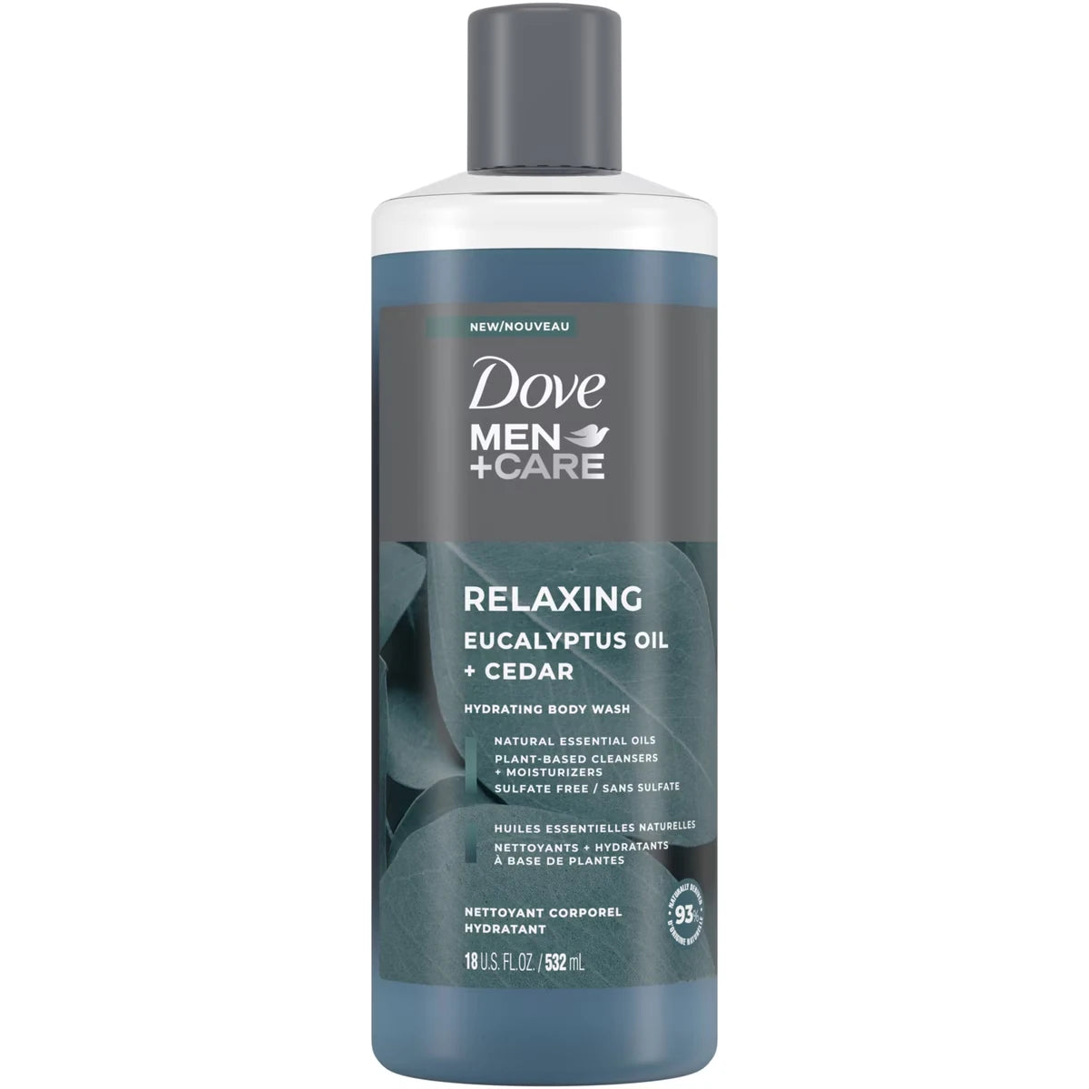 Gel de Ducha Men+Care Eucalipto y Cedro 532 ml Dove