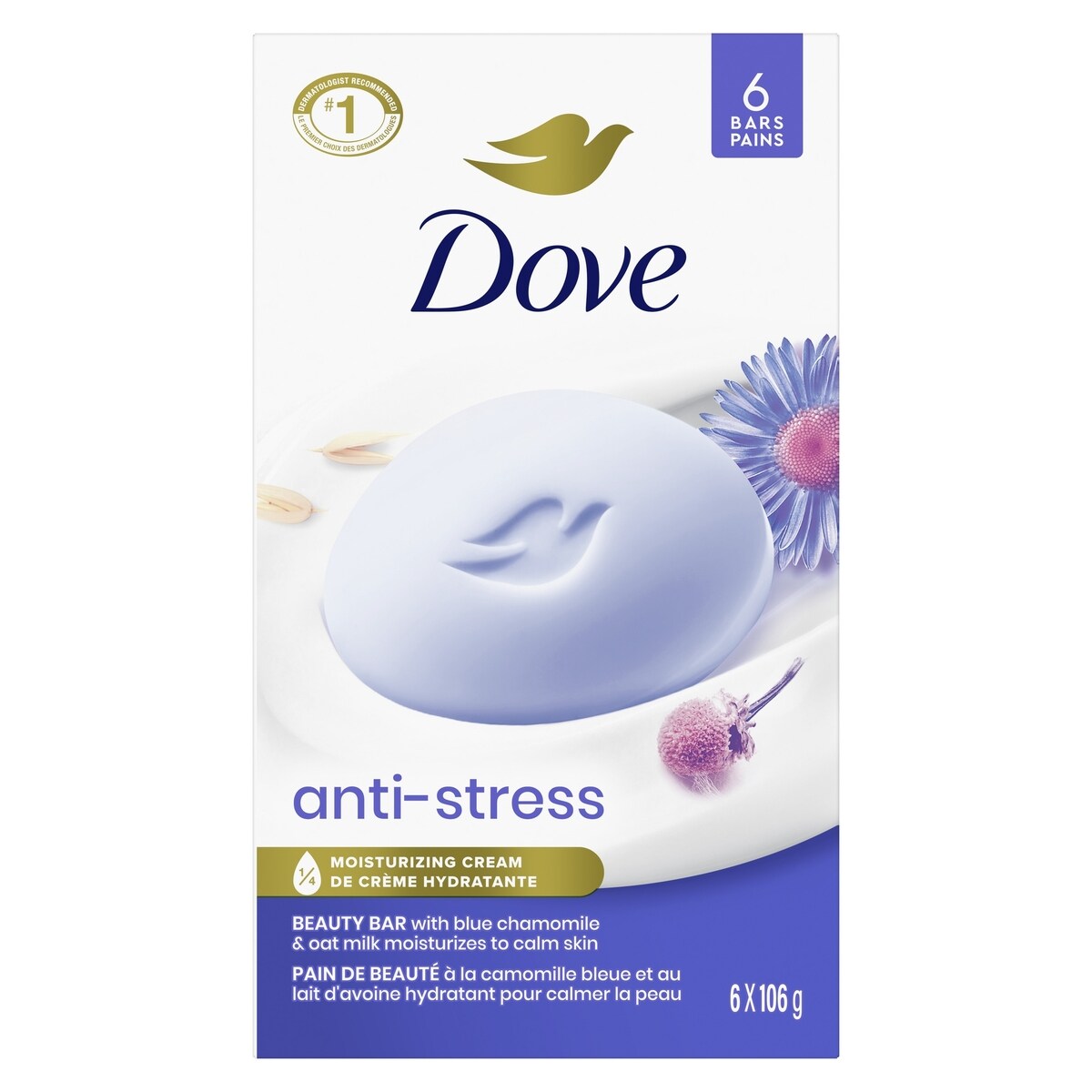 Hidratante Facial Barra de Belleza Limpiador Suave Hydrate Dove