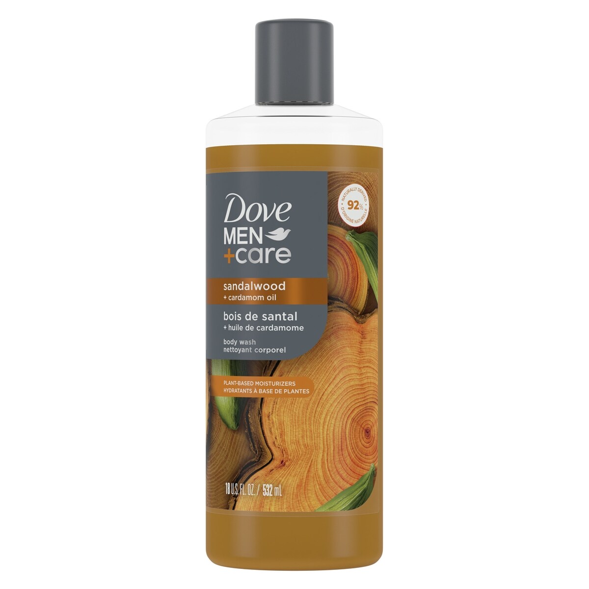 Gel de Ducha Men+Care Sándalo y Cardamomo Dove
