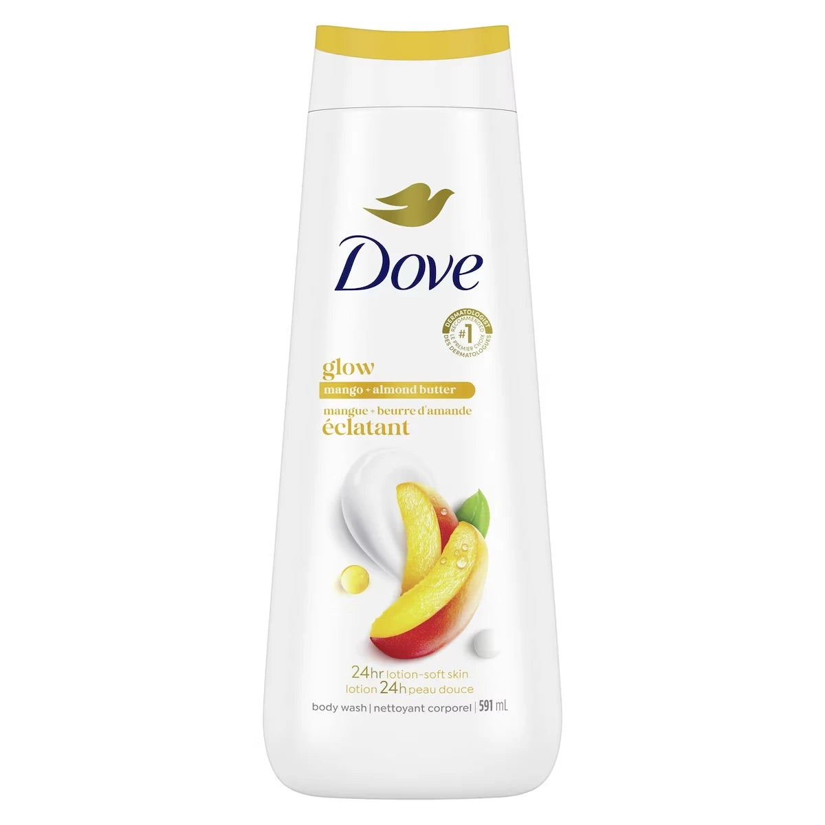 Gel de Ducha Manteca de Mango y Almendra Dove