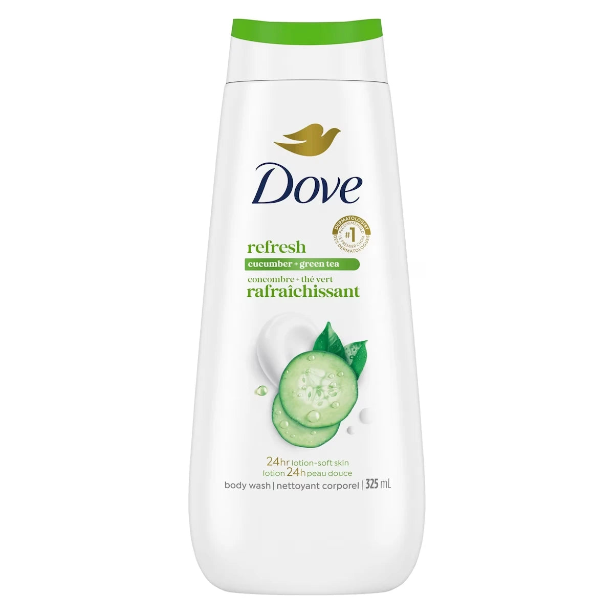 Gel de Ducha Pepino y Té Verde 325 ml Dove
