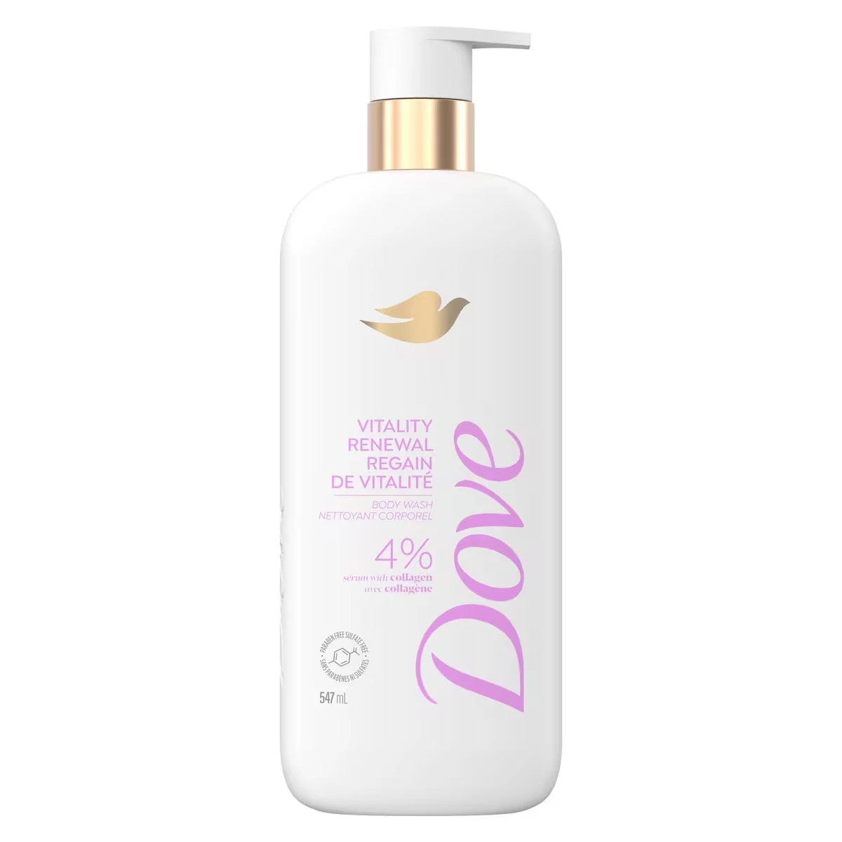Gel de Ducha con 4 % de Sérum Renovación de Vitalidad Dove