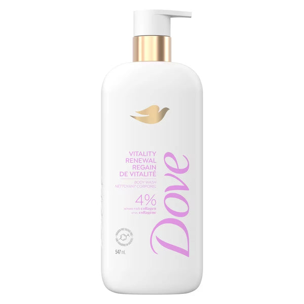 Gel de Ducha con 4 % de Sérum Renovación de Vitalidad Dove