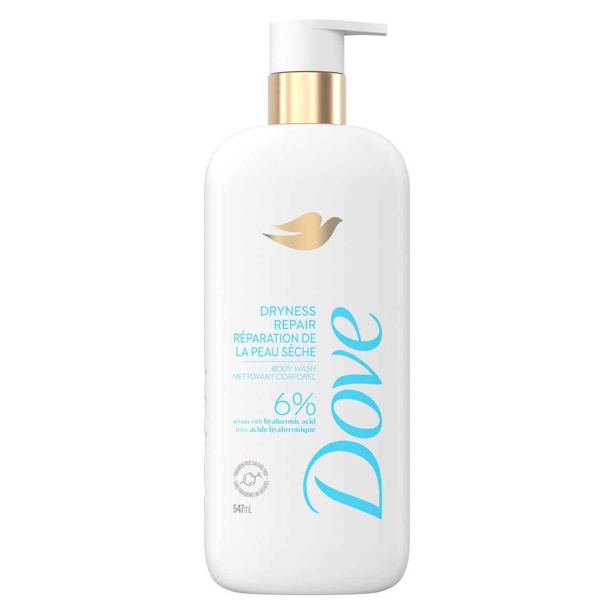 Limpiador Corporal Hidratante Empapa Activamente la Piel Dove