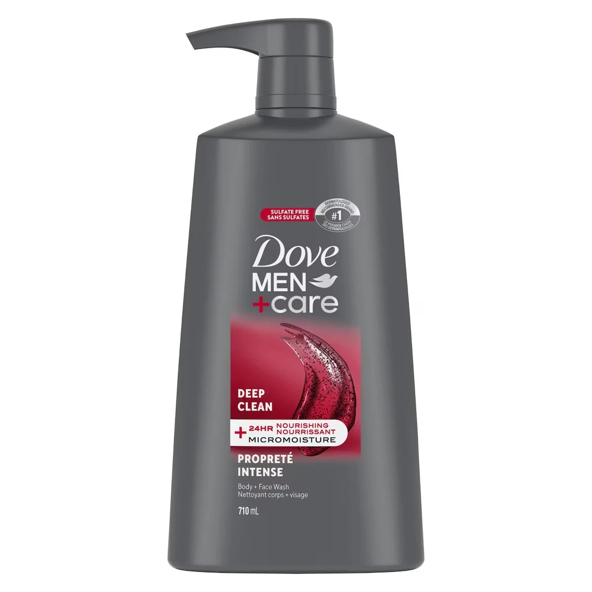 Gel de Baño Limpiador Profundo para el Cuerpo y el Rostro 710 ml Dove