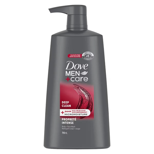 Gel de Baño Limpiador Profundo para el Cuerpo y el Rostro 710 ml Dove