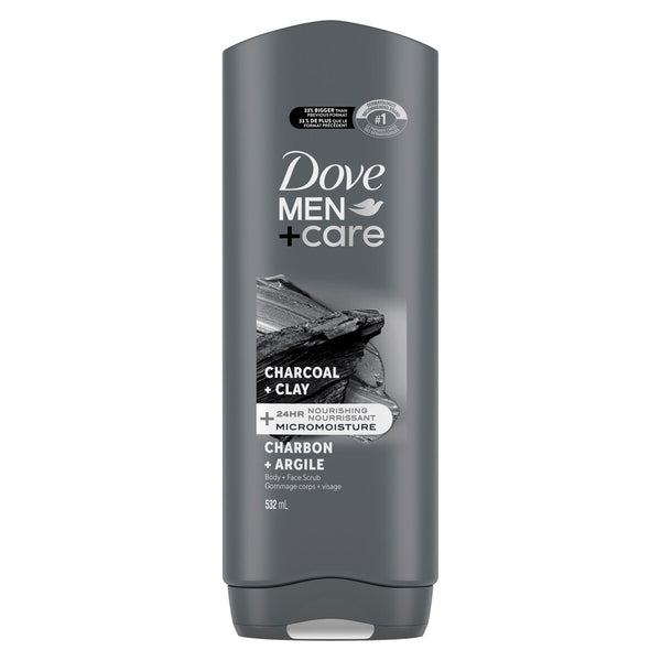 Gel de Baño Men+Care Purificante con Carbón Activado 532 ml Dove