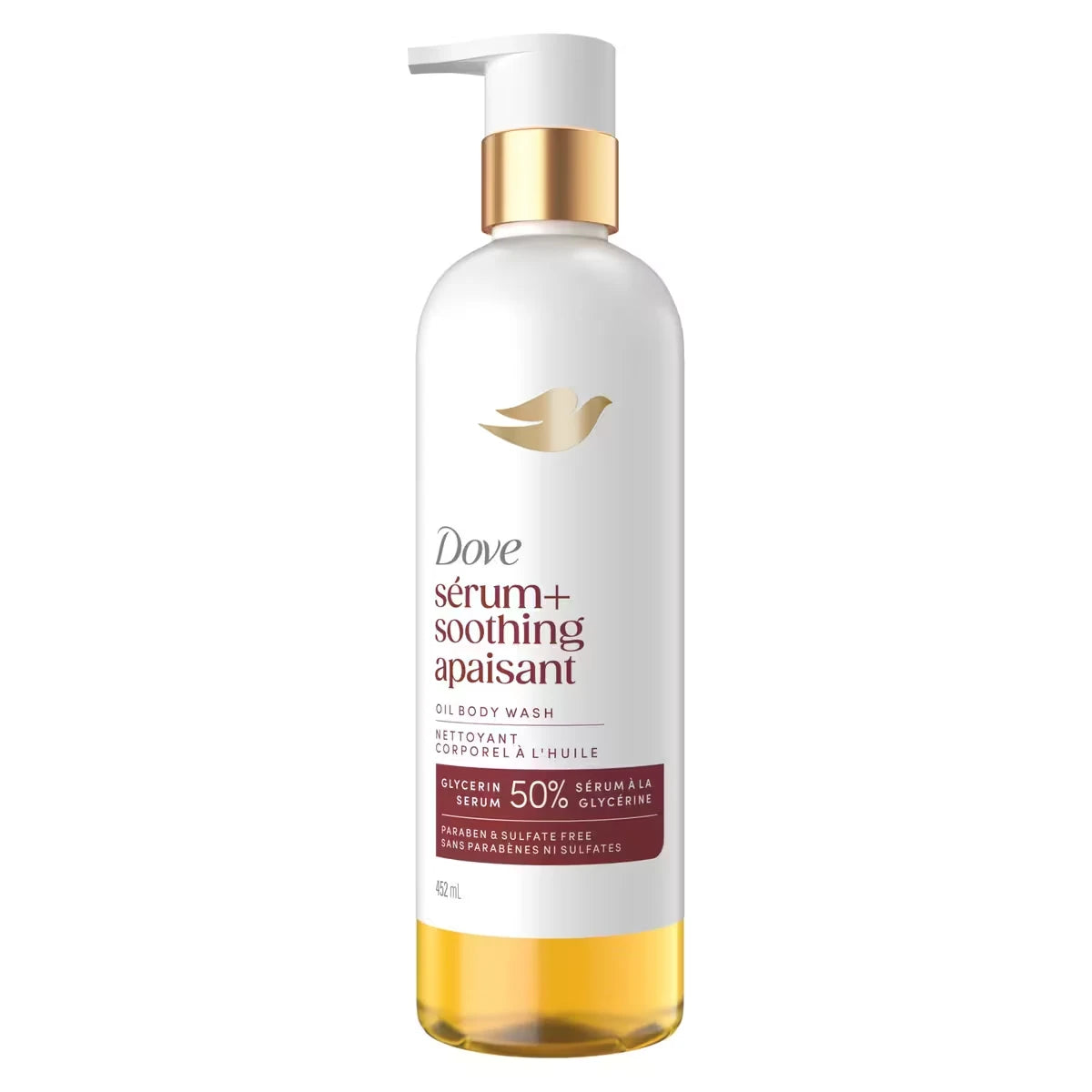 Sérum Facial Gel de Baño Aceite Calmante Dove