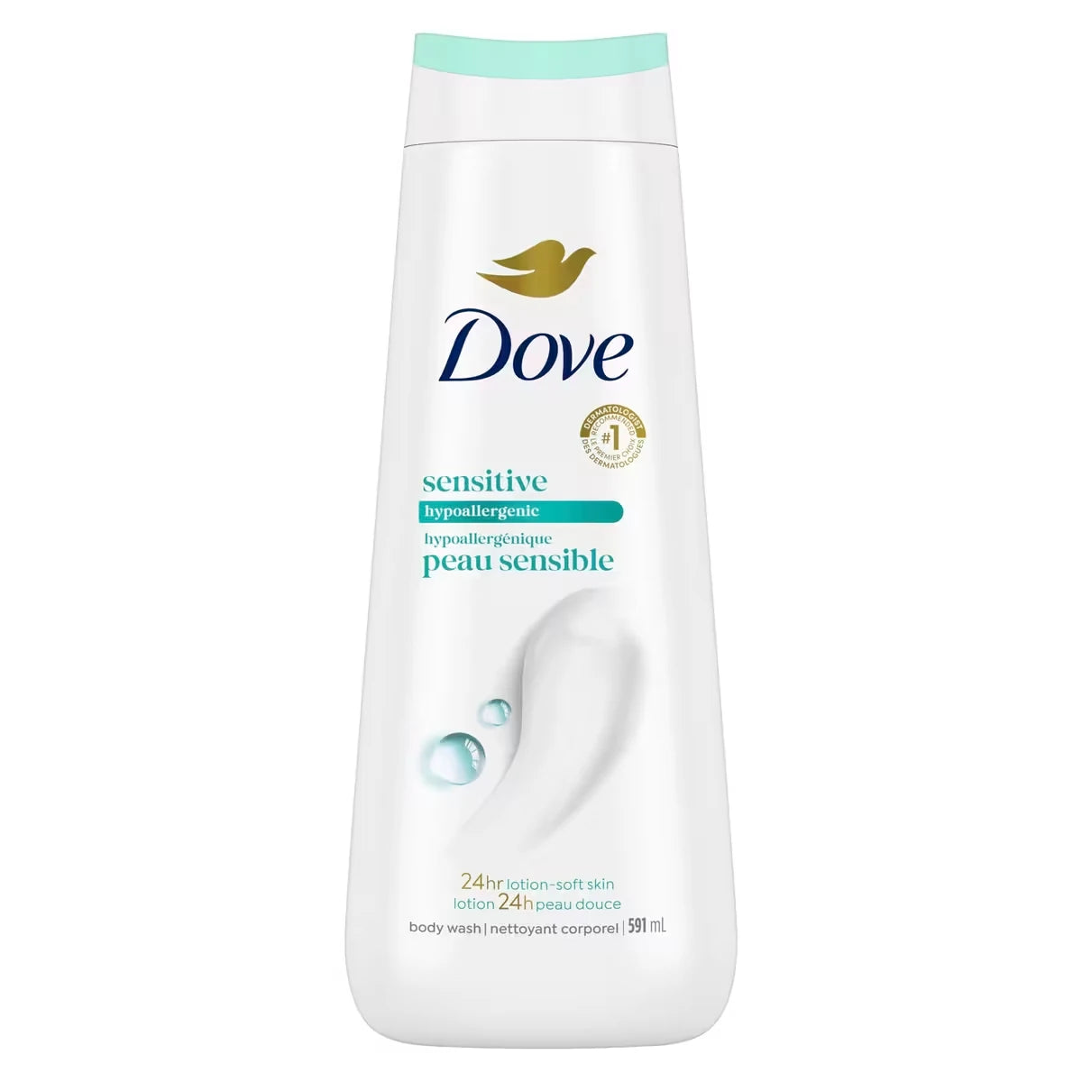 Gel de Ducha Piel Sensible Hipoalergénico 325 ml Dove