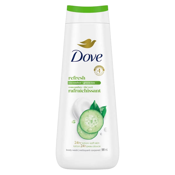 Gel de Ducha Refrescante Pepino y Té Verde Dove