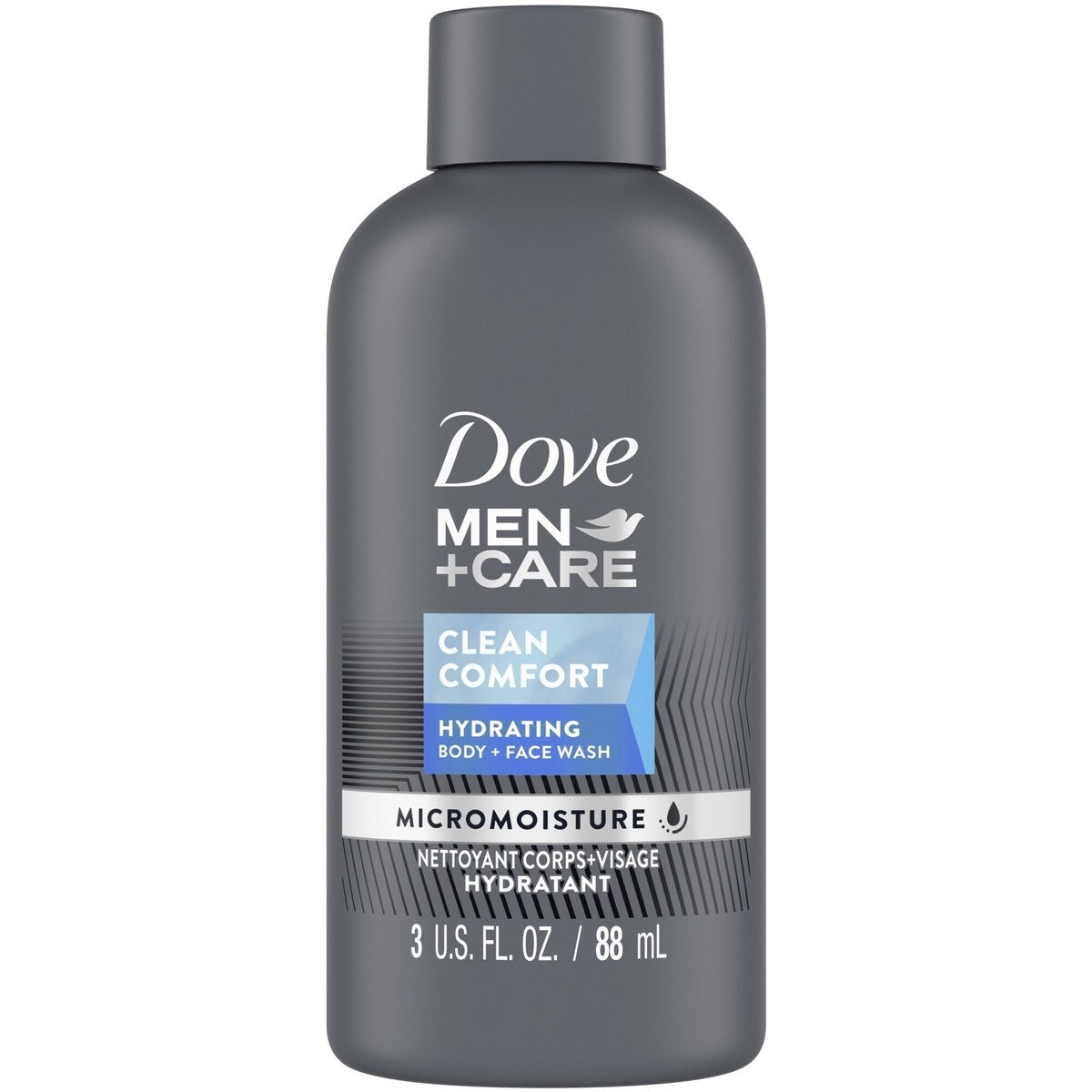 Limpiador Cuerpo y Rostro Men+Care Clean Dove