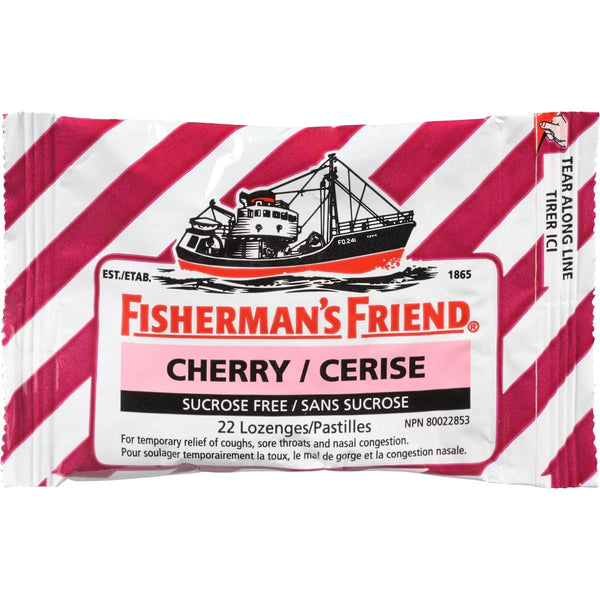 Alivio Pastillas Cereza sin Azúcar Fisherman's Friend