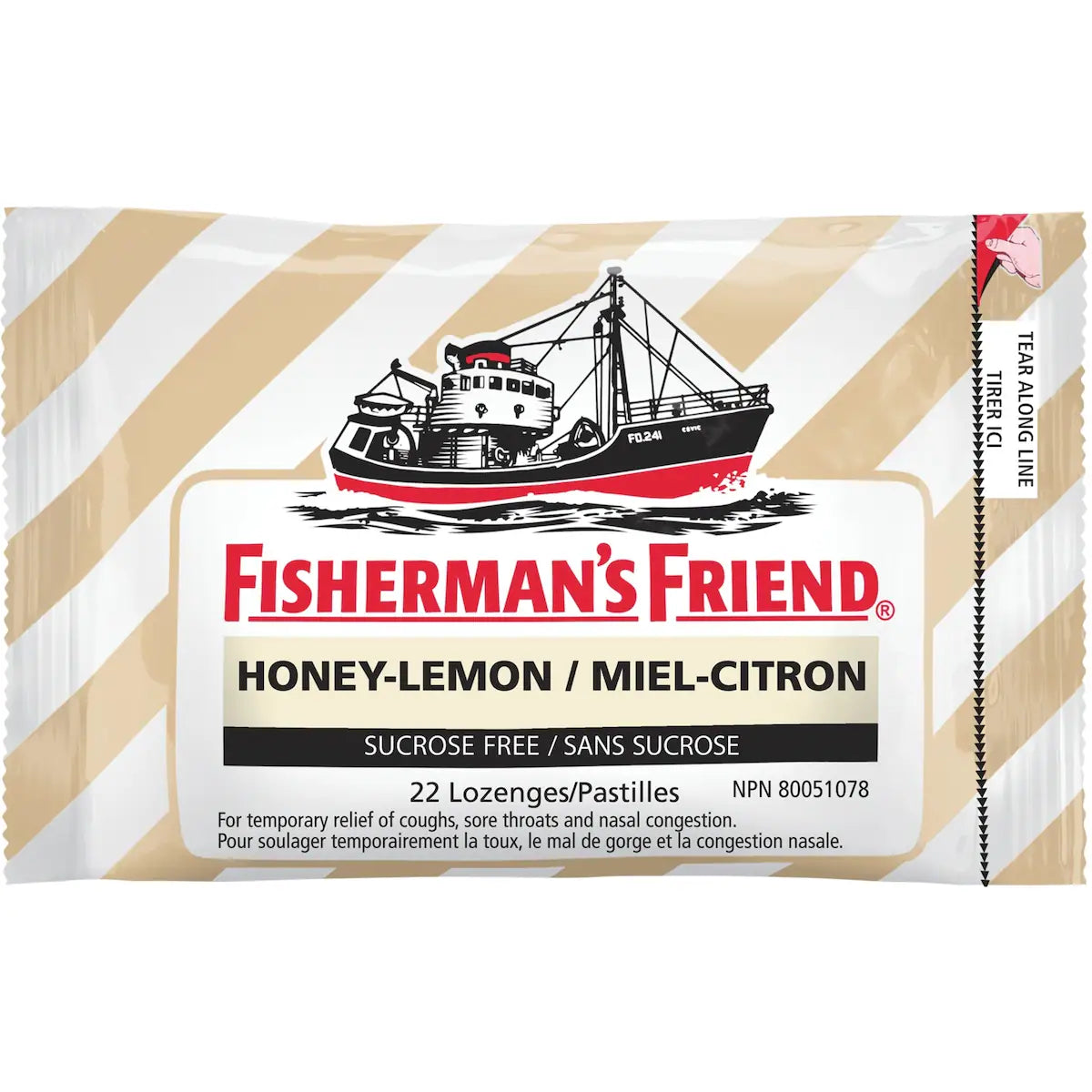 Pastillas Miel y Limón sin Azúcar Fisherman's Friend