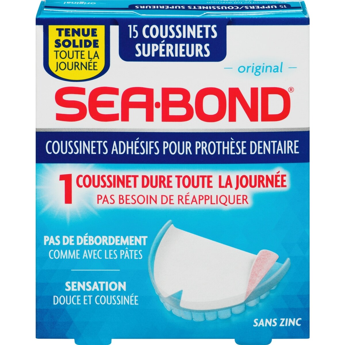 Adhesivos para Prótesis Dental Superior Sea Bond