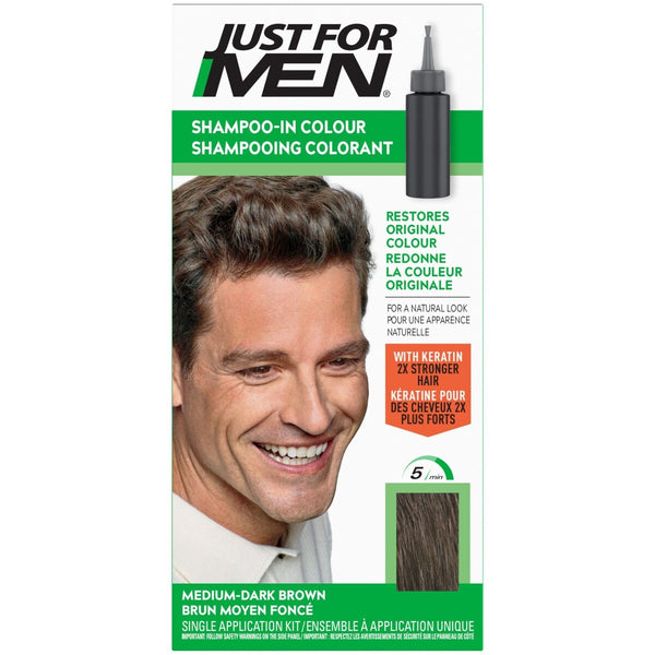 Tinte para Cabello Hombre Castaño Medio Oscuro Just For Men