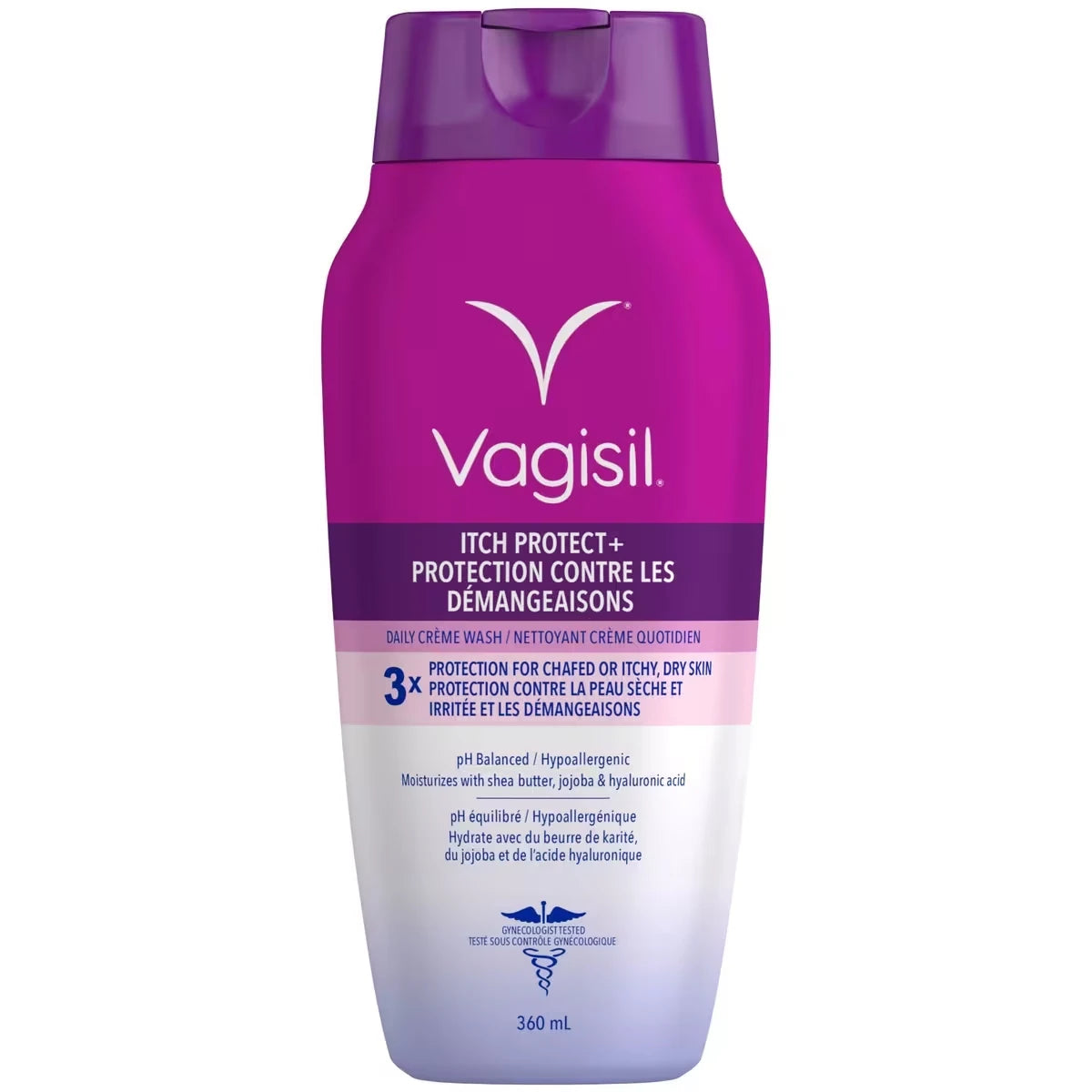 Higiene Íntima Limpiador Crema de Uso Diario Protección Vagisil