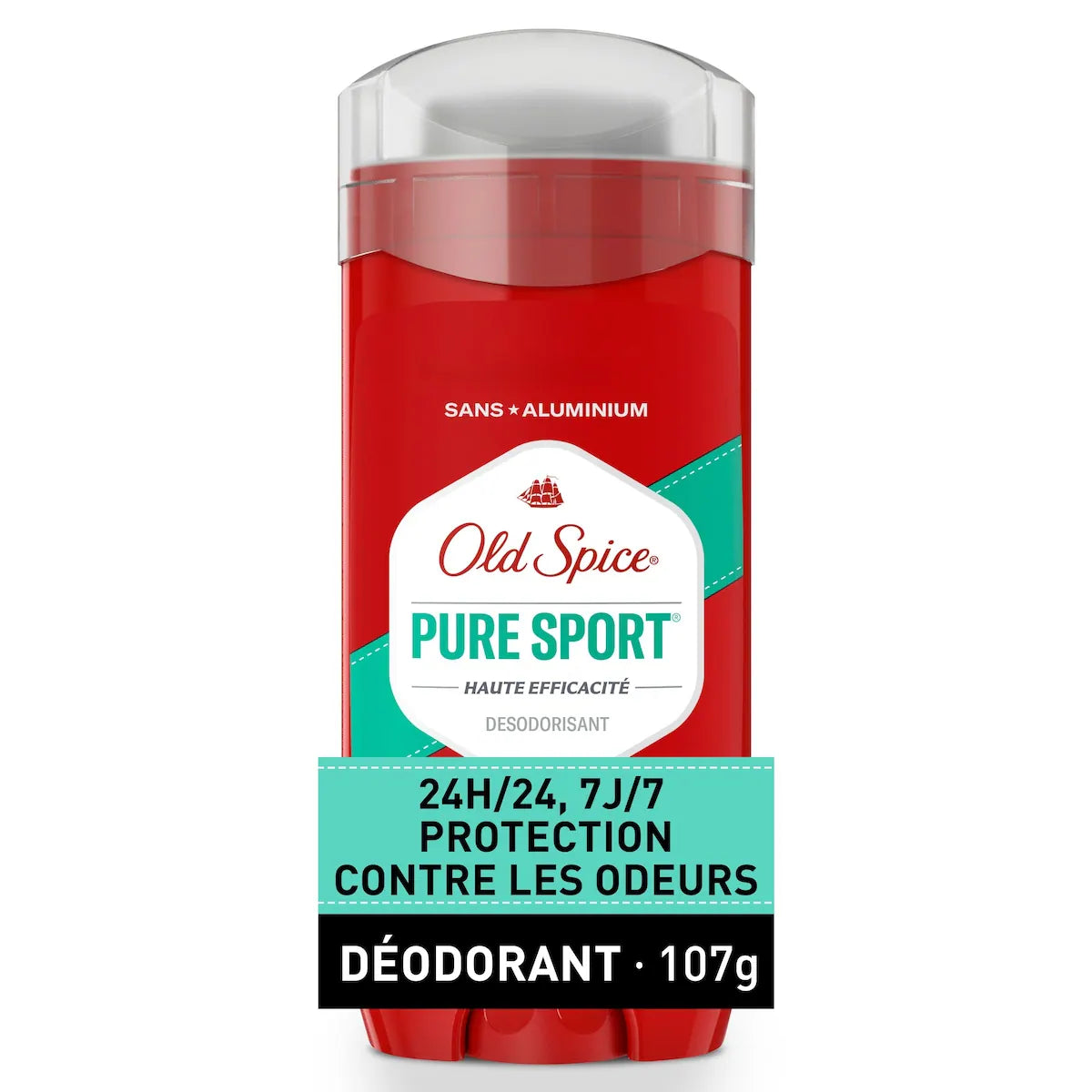 Desodorante High Endurance Pure Sport para Hombre 107 g Old Spice