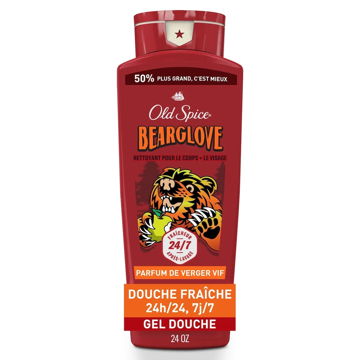 Gel de Ducha Limpiador para el Cuerpo Hombre Bearglove Old Spice