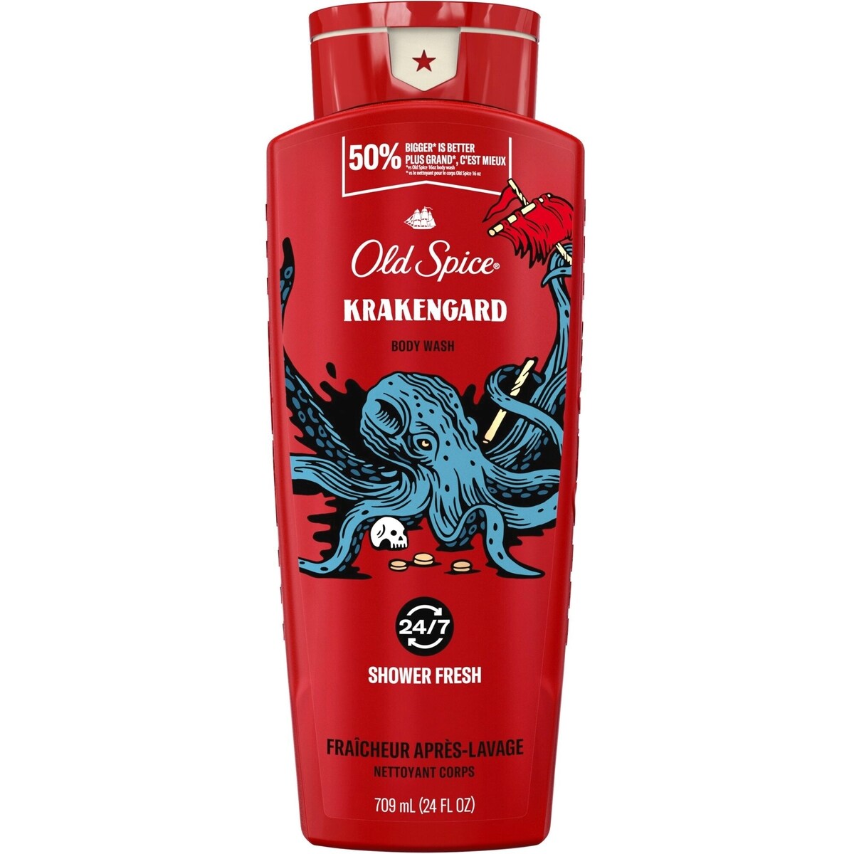 Gel de Ducha Limpiador para el Cuerpo Hombre Krakengard Old Spice