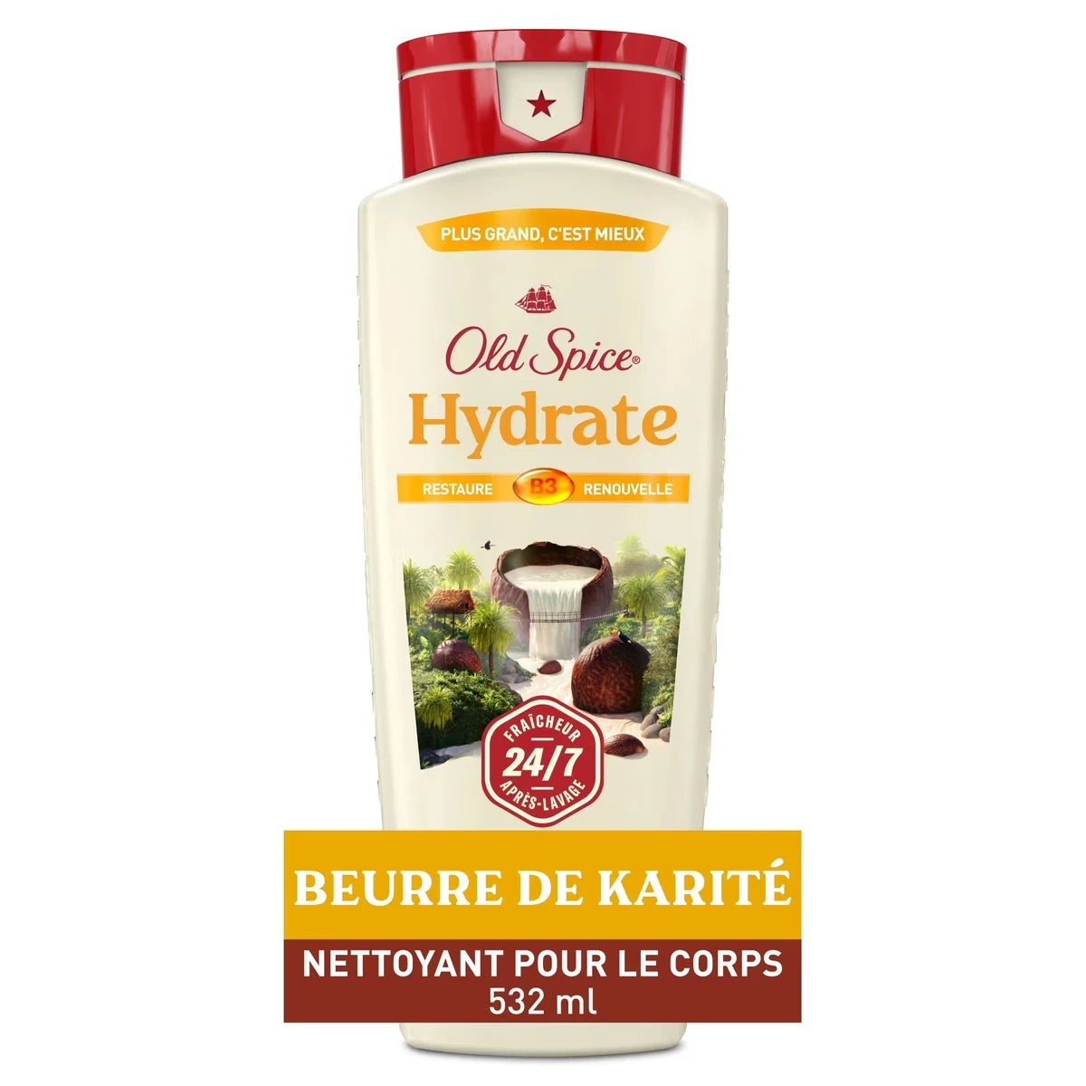 Gel de Ducha Limpiador para el Cuerpo Hombre Hydrate Old Spice