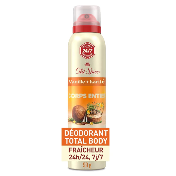 Desodorante en Spray Cuerpo Entero sin Aluminio Old Spice