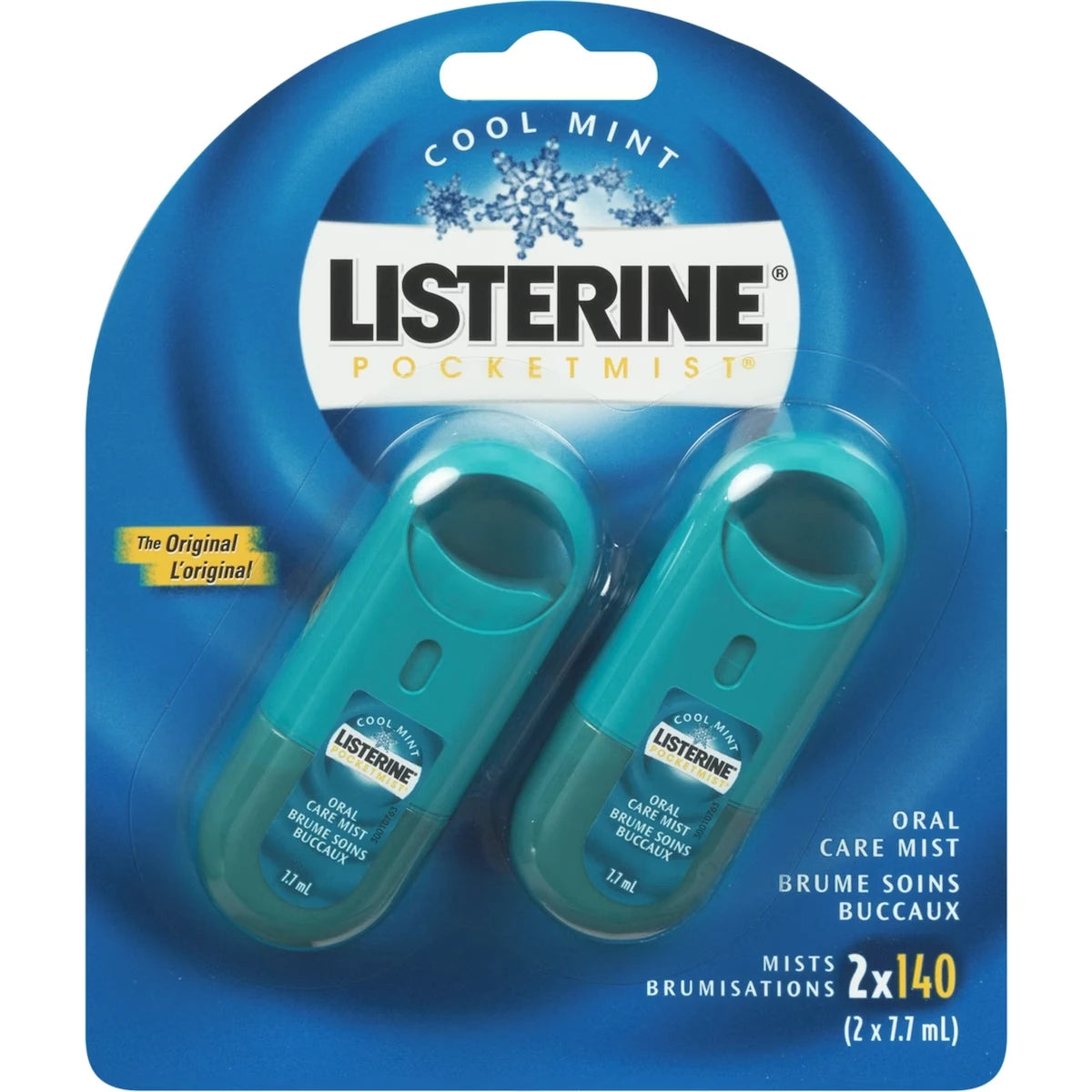 Spray Bucal PocketMist Menta Fresca 7,7 ml Listerine