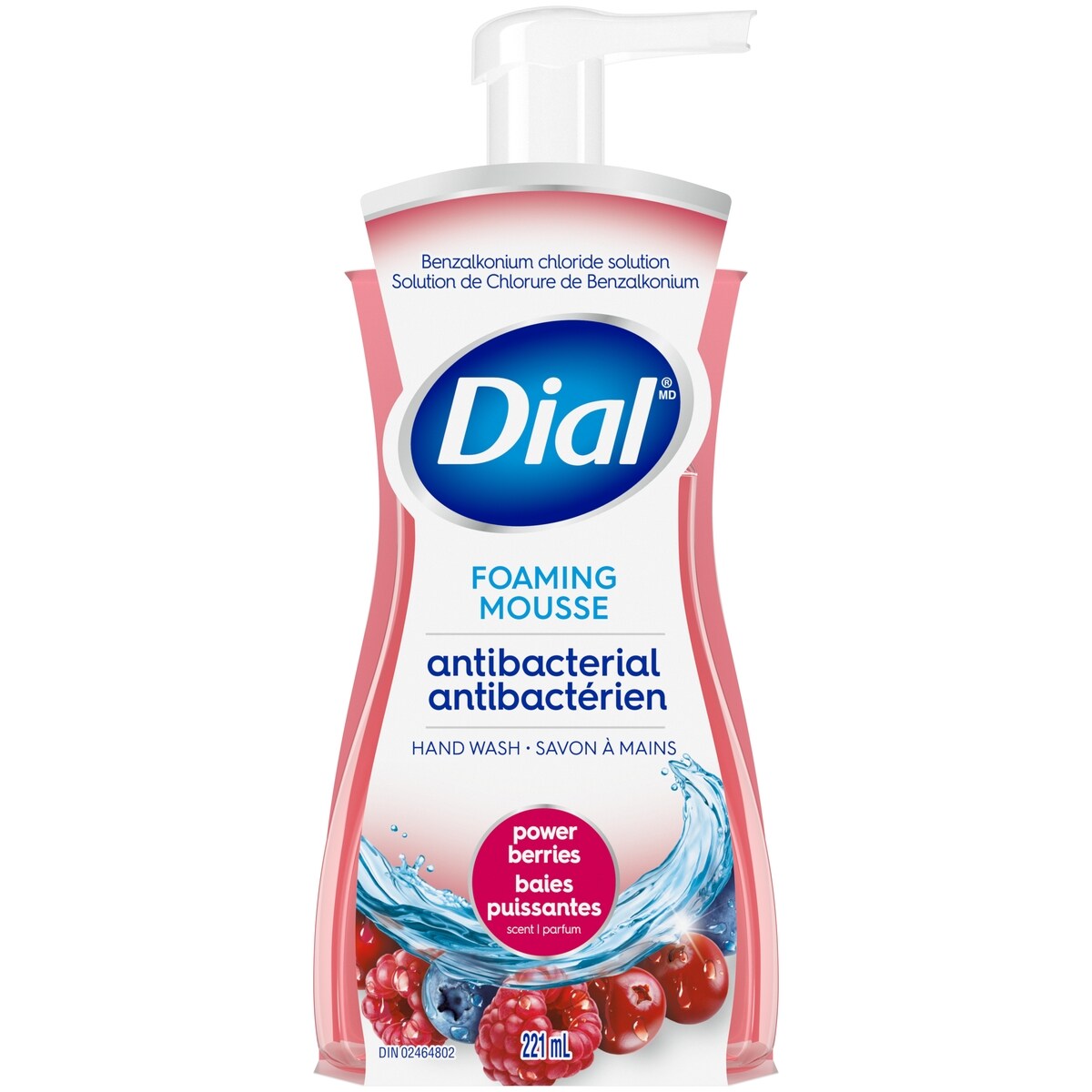 Jabón en Espuma para Manos Frutos Rojos Dial