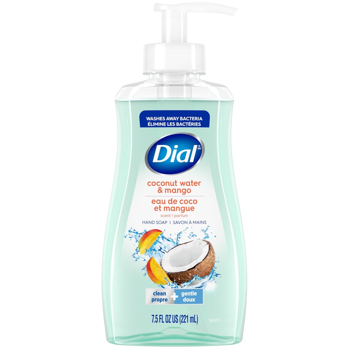 Hidratante Facial Jabón para las Manos Agua de Coco y Mango Dial