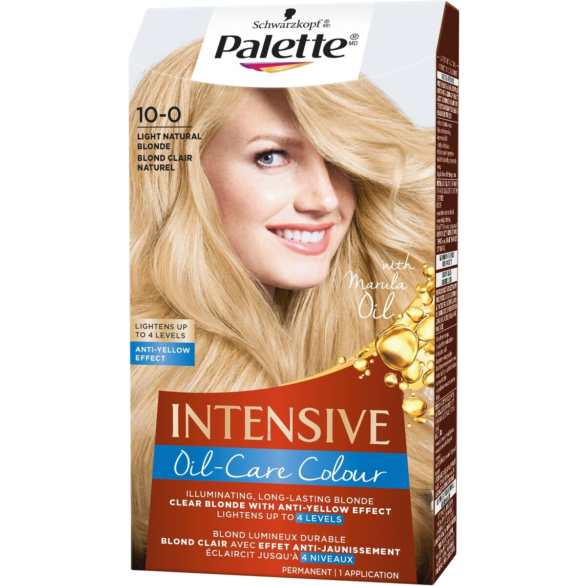 Tintura para el Cabello Palette 10-0 Rubio Claro Natural Schwarzkopf