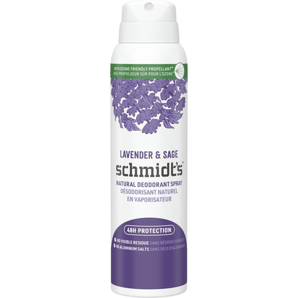 Desodorante Natural en Spray para Mujer y Hombre 91 g Schmidts