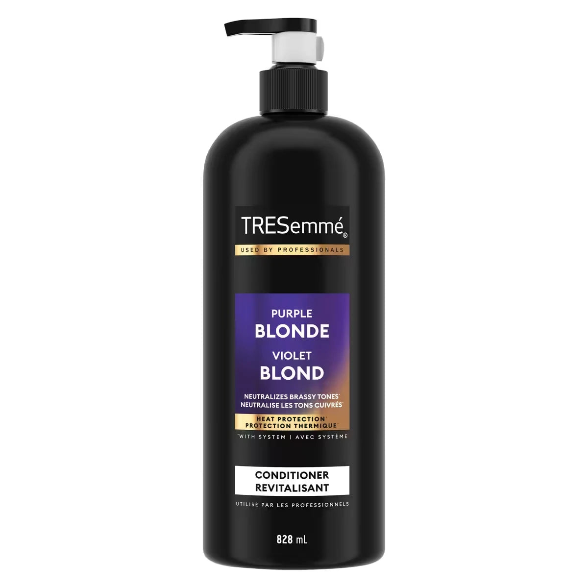Acondicionador Purple Blonde Cabello Rubio y Plateado 828 ml TRESemmé