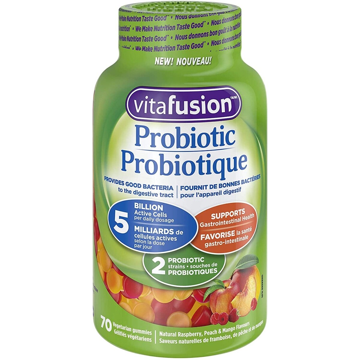 Probiótico Gomitas Probióticos Vitafusion