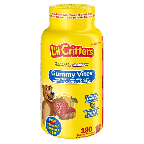 Multivitamínico en Gomitas GummyVites para Niños L'Il Critters