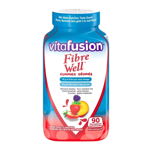 Probiótico Fibra Suplementos Gomitas Fibre Well con Fibra Vitafusion