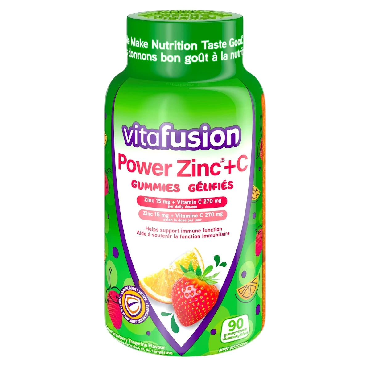 Zinc Vitaminas Gomitas Power + C Vitafusion