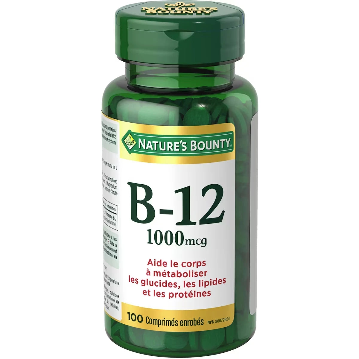 Suplemento Vitamina B-12 1000 mcg Natures Bounty