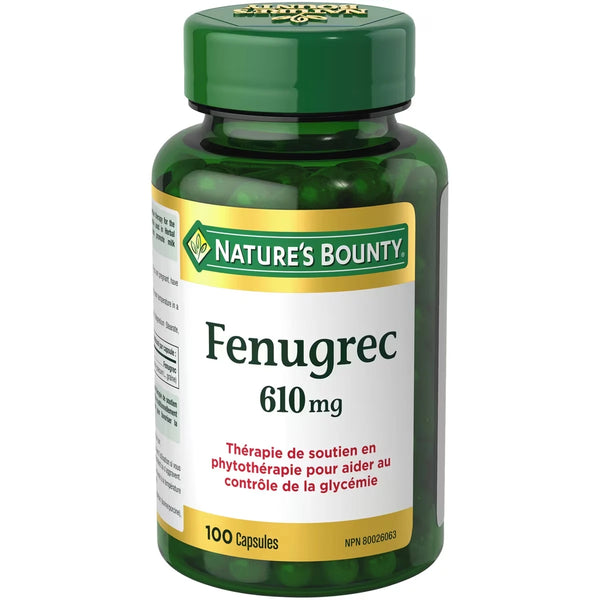Suplemento de Fenogreco Natures Bounty