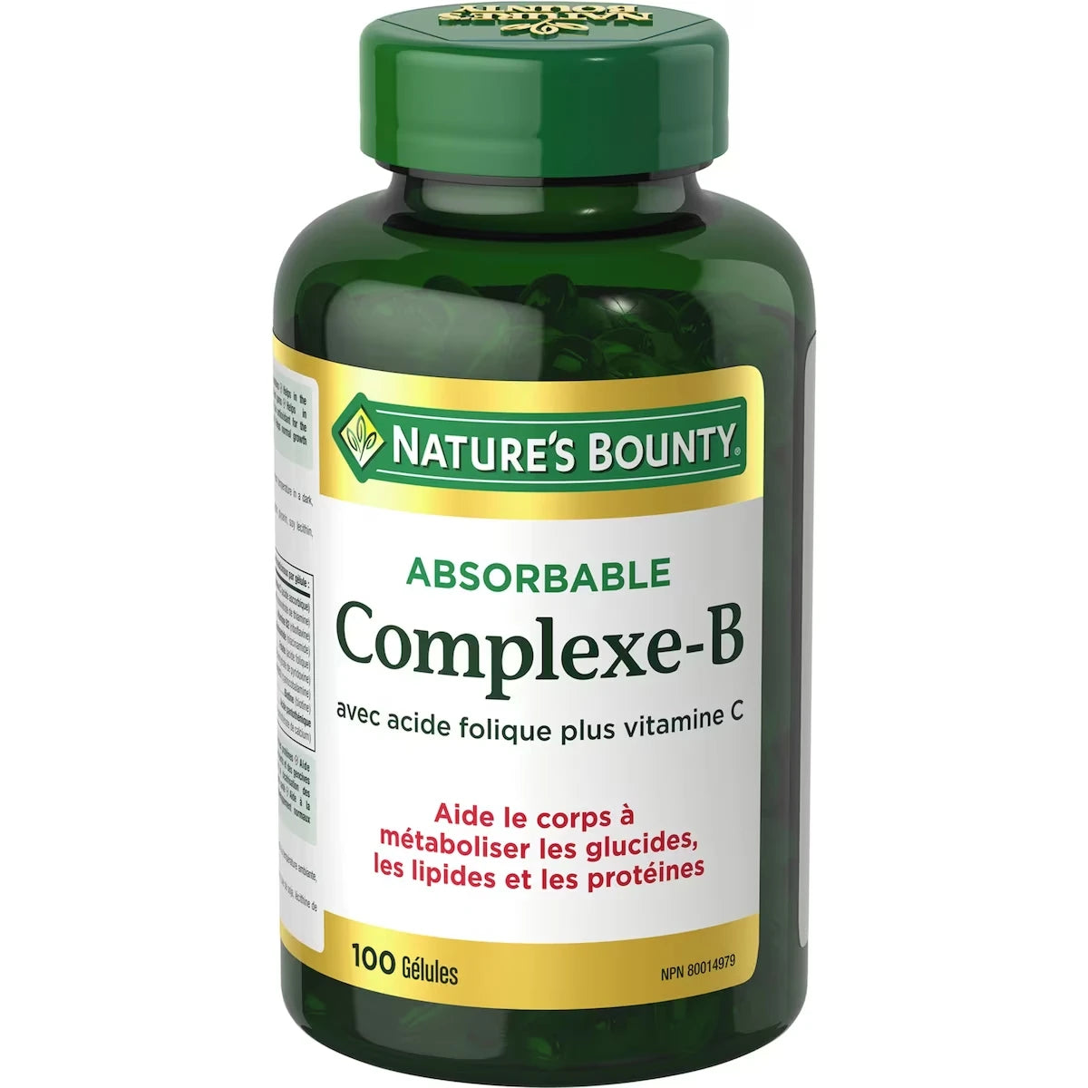 Suplemento Complejo B Absorbible Natures Bounty