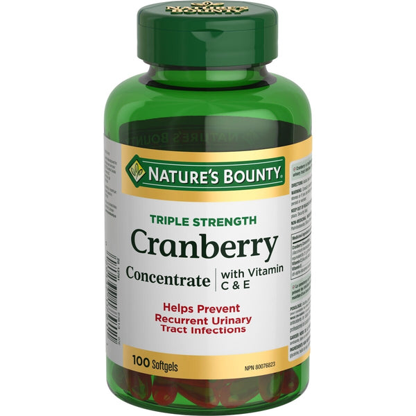 Concentrado de Arándano Rojo con Vitaminas C y E Natures Bounty